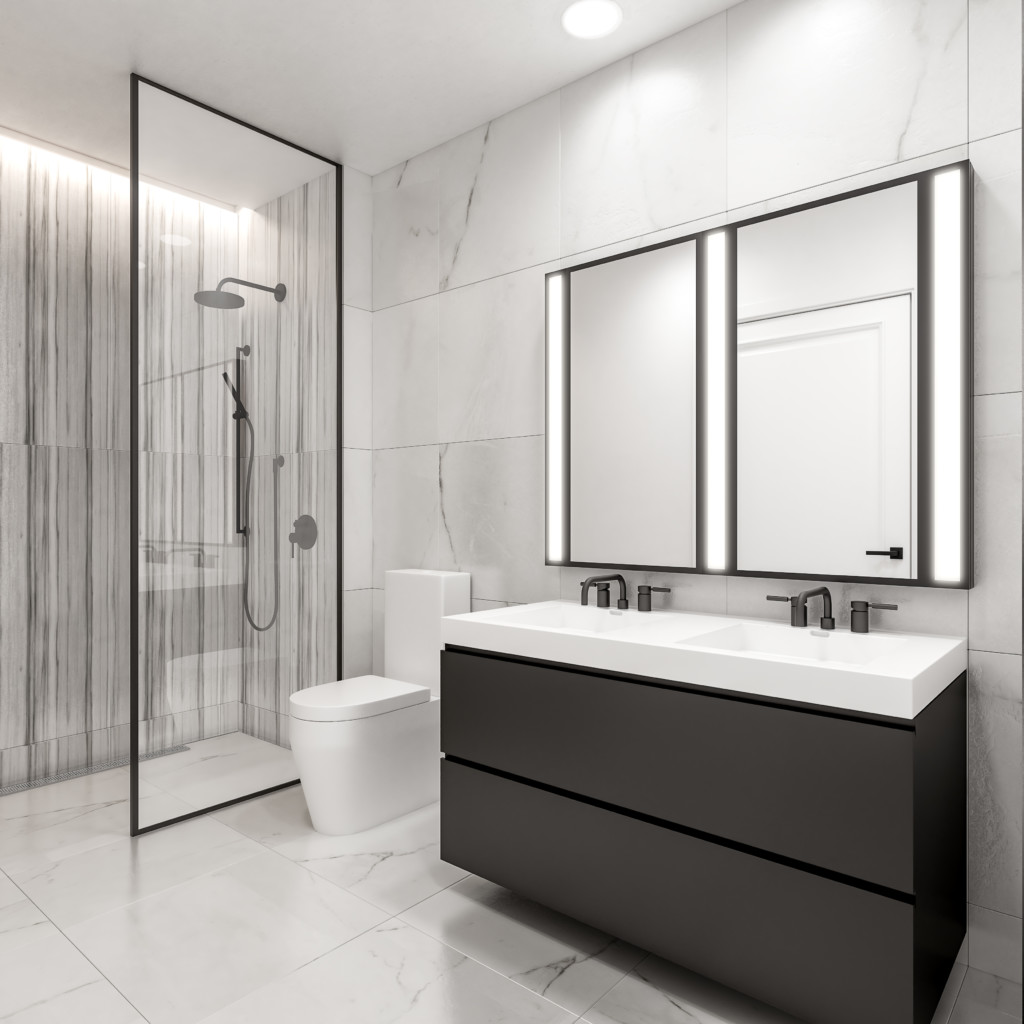 JACKSON AVE - BATHROOM 5 Court Square Unit 3A